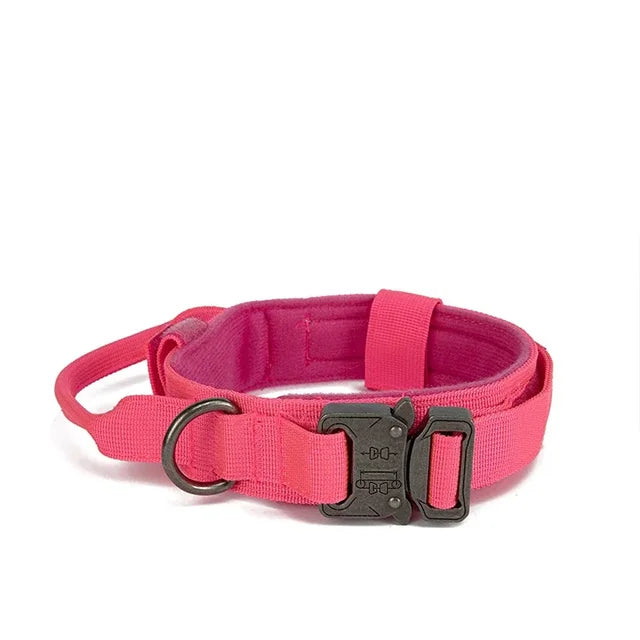 Tactical Dog Collar and matching Leash option