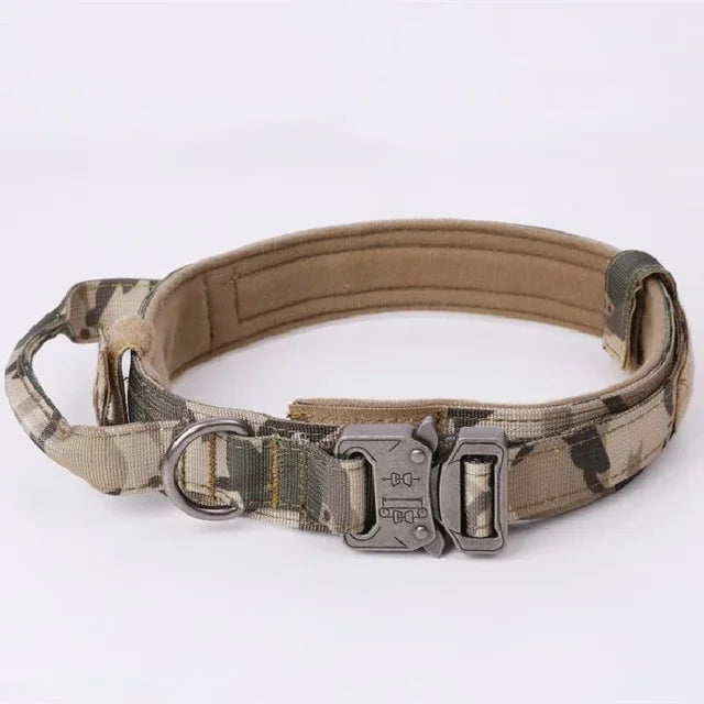 Tactical Dog Collar and matching Leash option