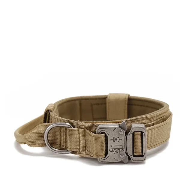 Tactical Dog Collar and matching Leash option