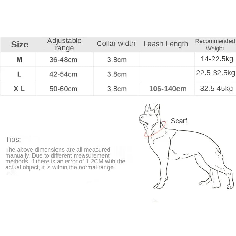 Tactical Dog Collar and matching Leash option