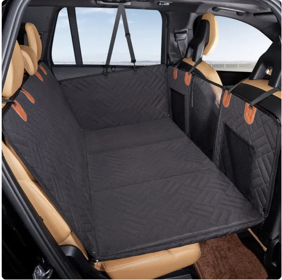 Deluxe Waterproof Durable Car Dog Bed and Seat Cover