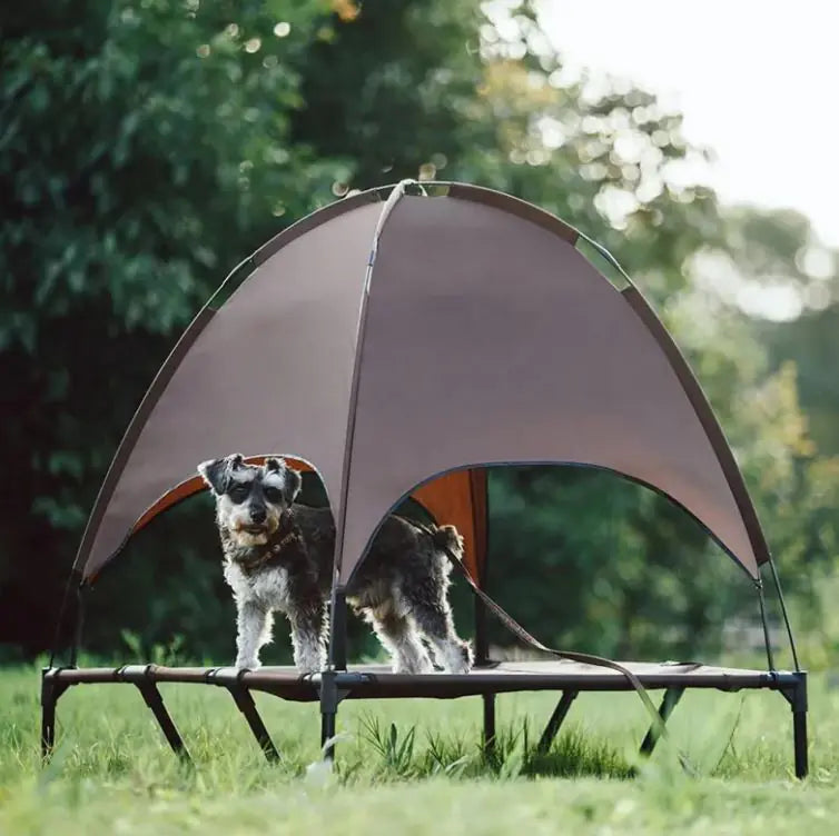 Double-layer Reinforced Dog Bed Camping Tent
